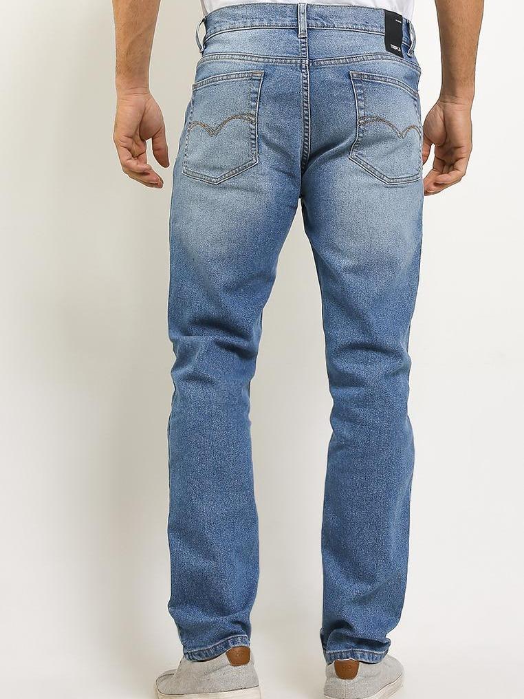 TRIPLE Celana Jeans Regular Slim Stretch (94 858 BWD)