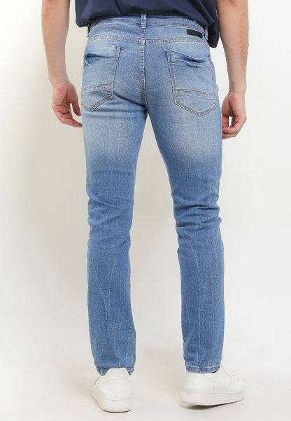 Celana Jeans Slim Fit Stretch | 94 828 02 BDF - Light Wash