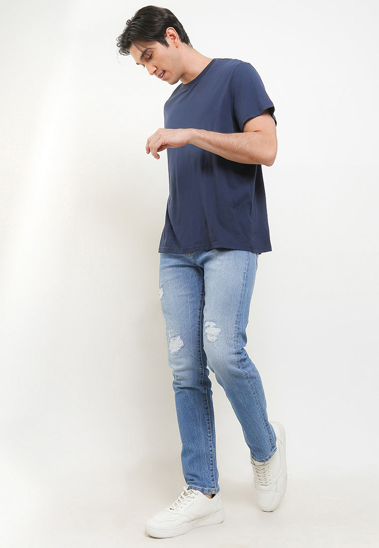 Celana Jeans Slim Fit Stretch | 94 828 02 BDF - Light Wash