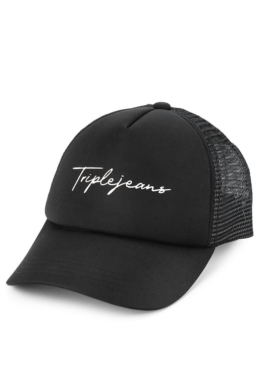 Topi Casual Trucker Unisex - Black