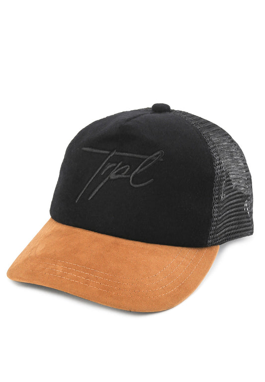 Topi Casual Trucker Unisex - Black