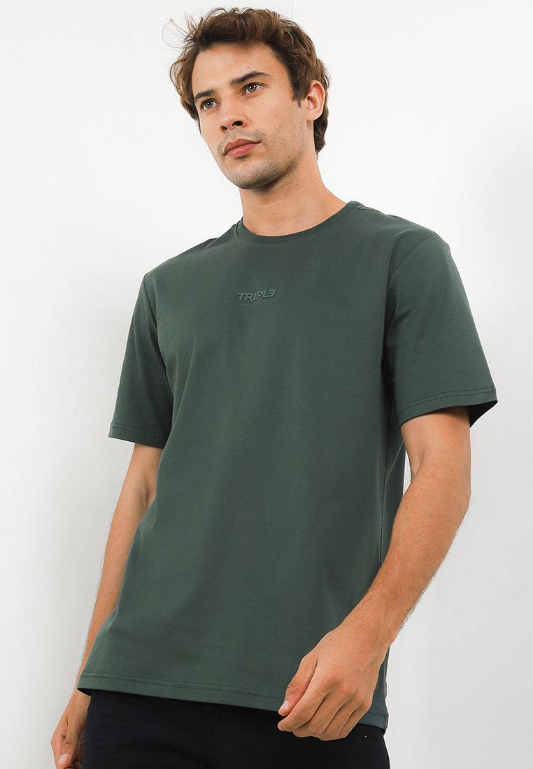 Tshirt Regular Fit | YTS 100 - Olive