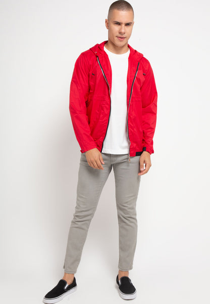 Jaket Parasut Windbreaker | JKM 585 32 - Red