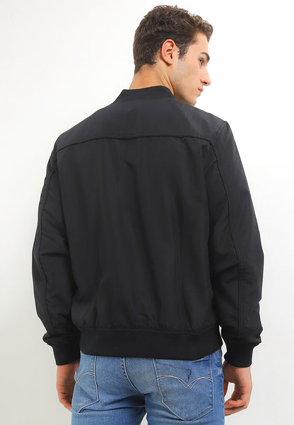 Jaket Bomber Parasut | JK PRS 535 11 - Black