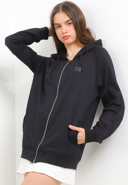 Hoodie Unisex Reguler Fit | YHD 011 - Black