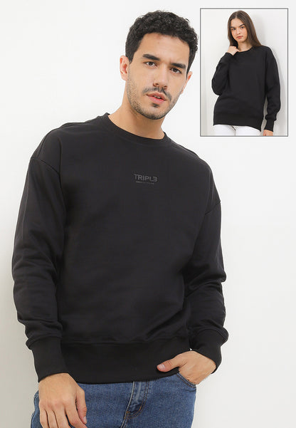 Sweatshirt Unisex | YSW 008 - Black