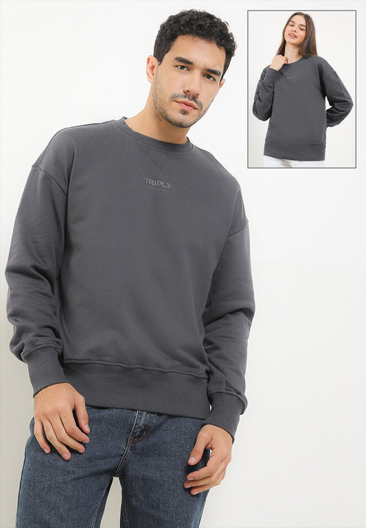 Sweatshirt Unisex | YSW 008 - Grey