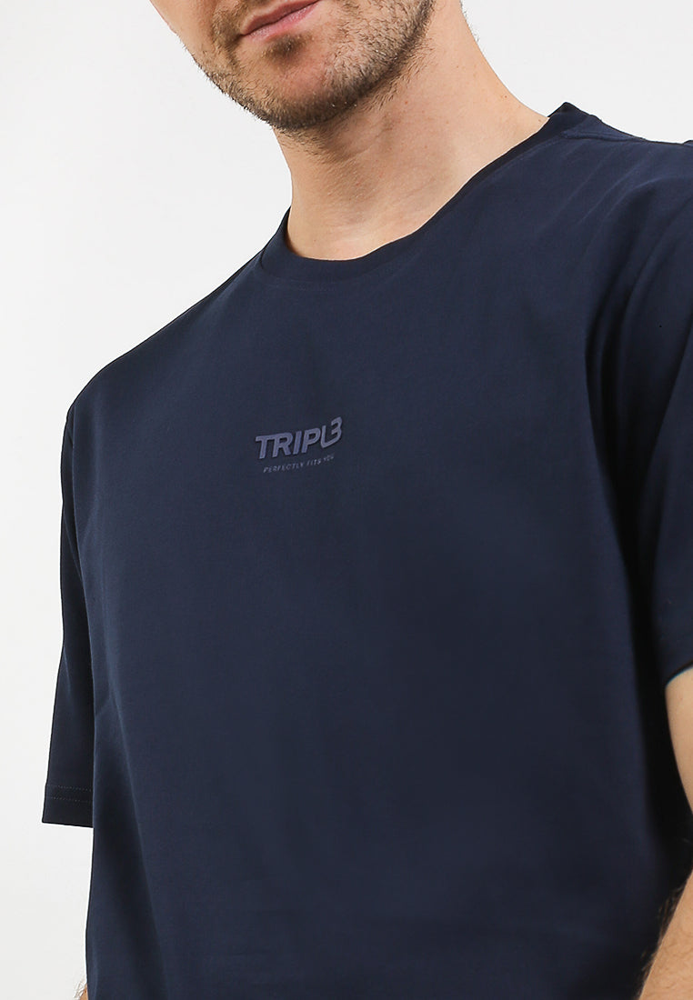 Tshirt Regular Fit | YTS 100 - Navy