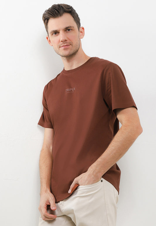 Tshirt Regular Fit | YTS 100 - Terracotta