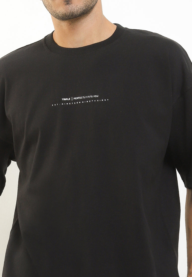 Tshirt Regular Fit | YTS 112 - Black