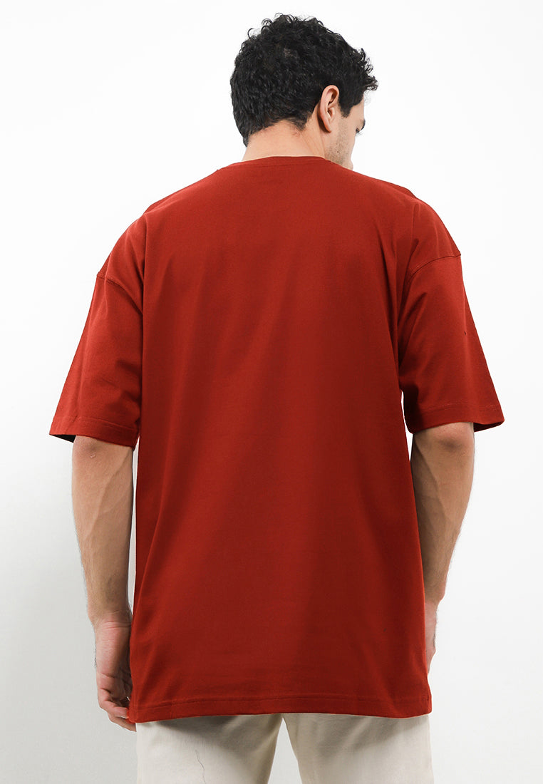 Tshirt Regular Fit | YTS 116 - Teracotta
