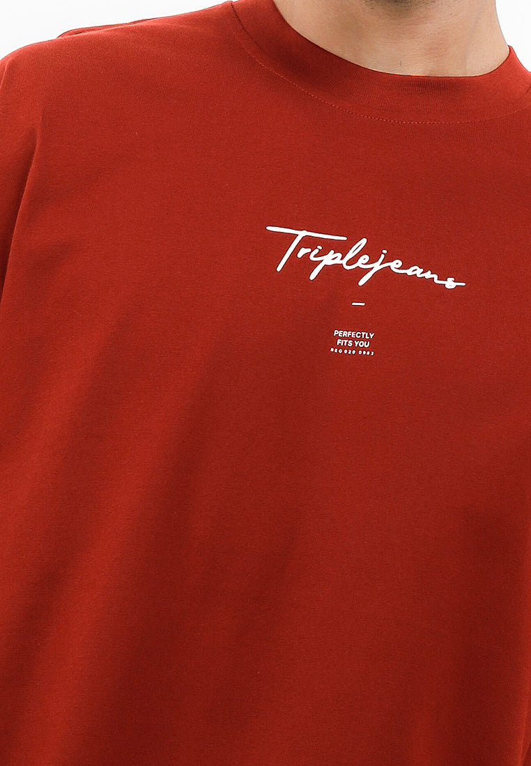 Tshirt Regular Fit | YTS 116 - Teracotta