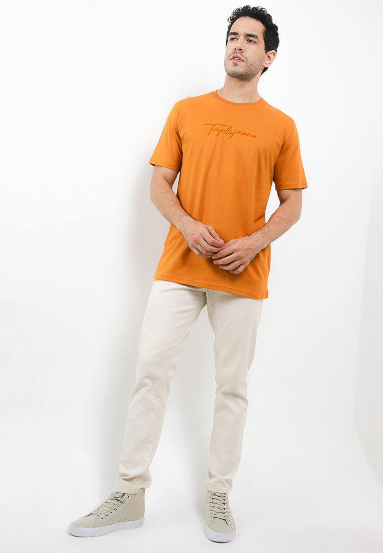 Tshirt Regular Fit | YTS 118 - Yellow