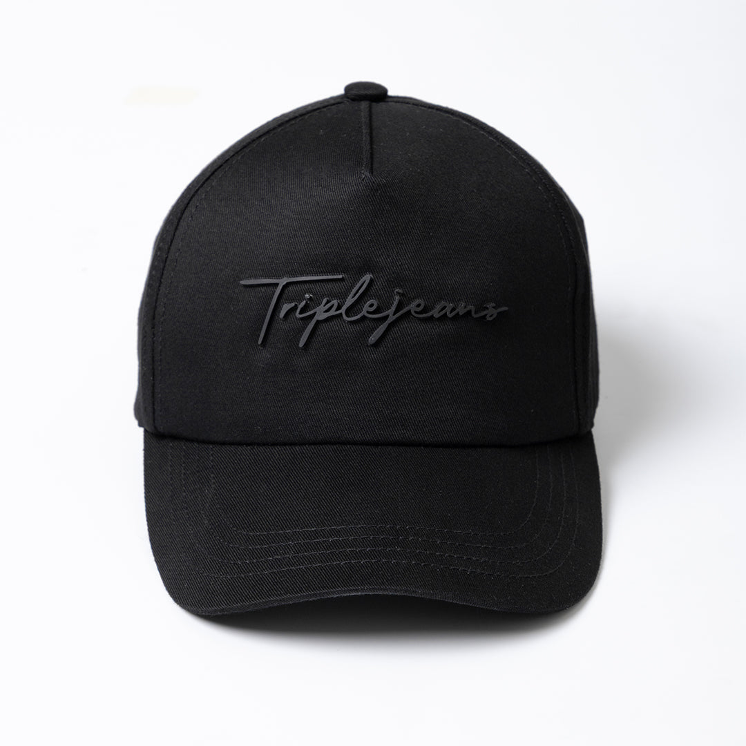 TRIPLE Topi Casual Unisex - Black