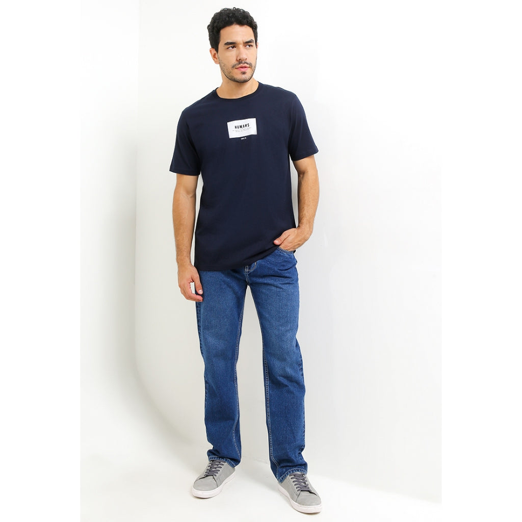 TRIPLE Celana Jeans Regular Fit Medium Wash Non Stretch (191 888 05 BWB)