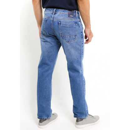 TRIPLE Celana Jeans Regular Fit Medium Wash Non Stretch (191 888 05 BWC)