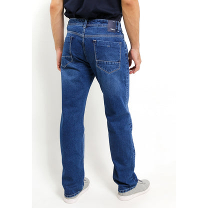 TRIPLE Celana Jeans Regular Fit Medium Wash Non Stretch (191 888 05 BWB)