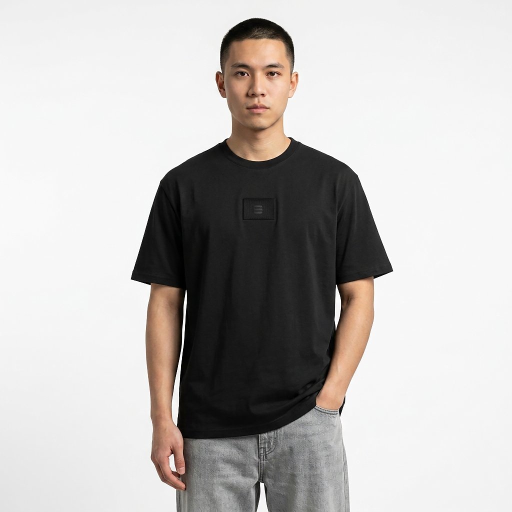 TRIPLE Tshirt Regular Fit (YTS 165 BLK) - Black