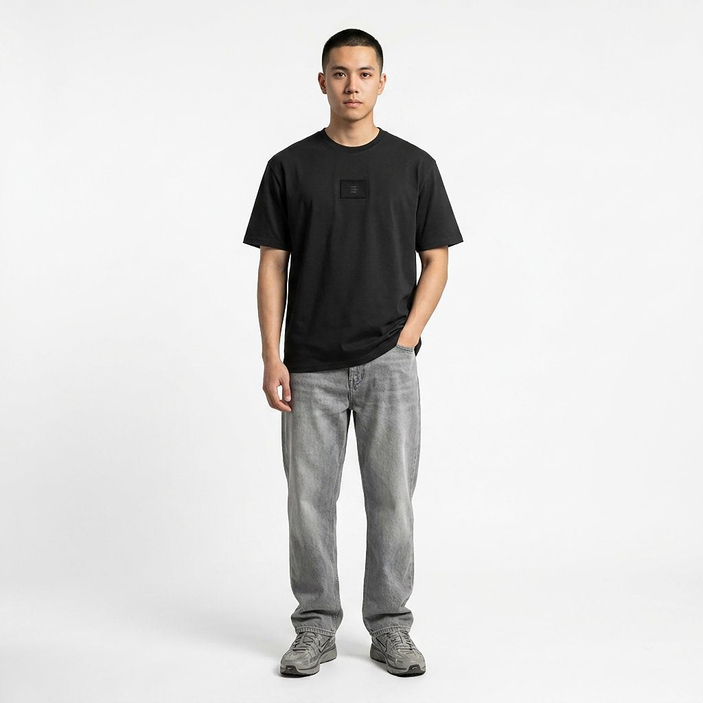 TRIPLE Tshirt Regular Fit (YTS 165 BLK) - Black