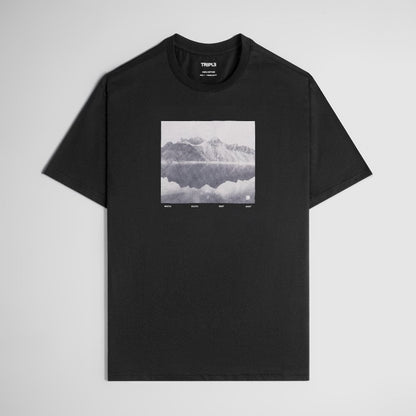 TRIPLE Tshirt Regular Fit (YTS 164 BLK) - Black