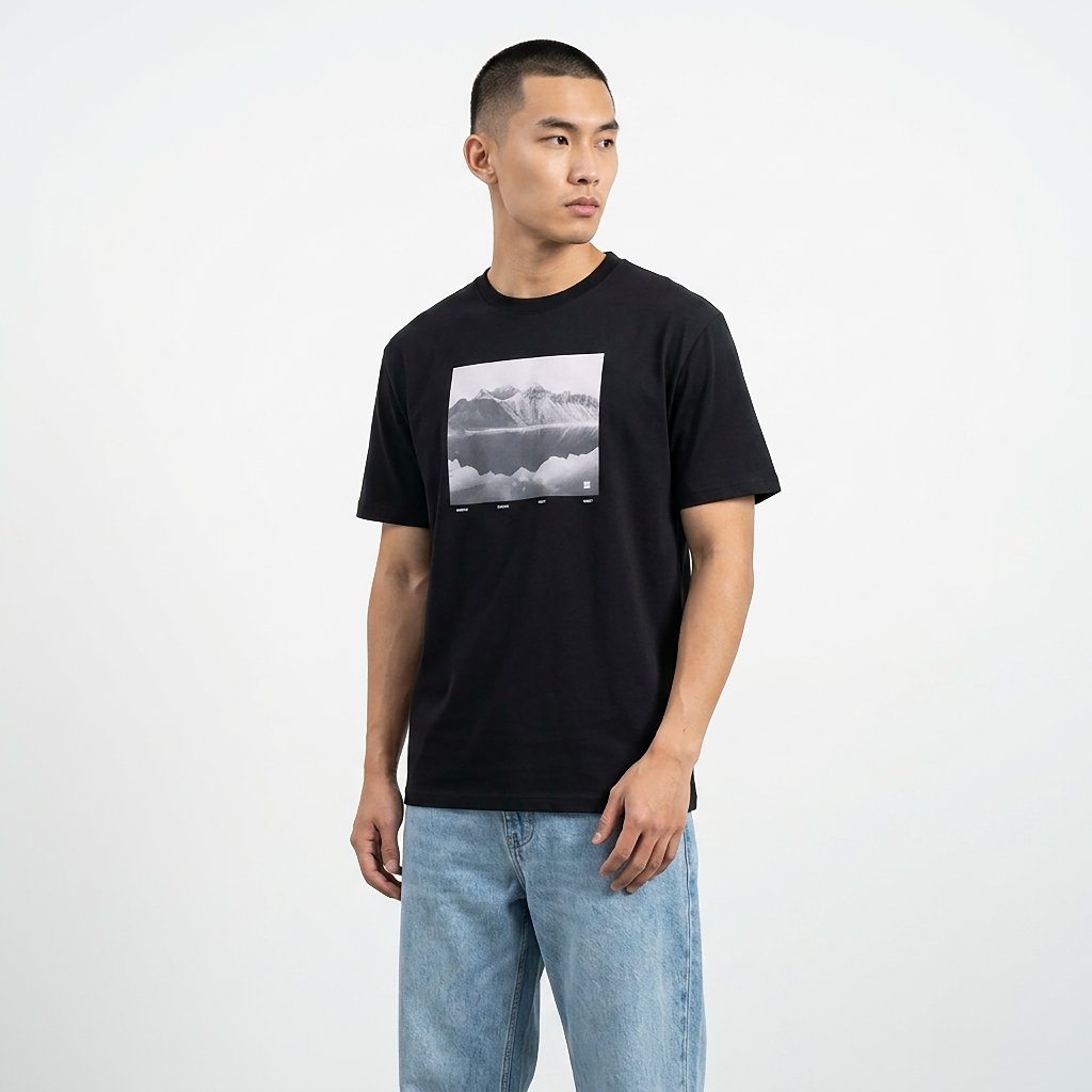 TRIPLE Tshirt Regular Fit (YTS 164 BLK) - Black
