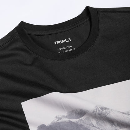 TRIPLE Tshirt Regular Fit (YTS 164 BLK) - Black