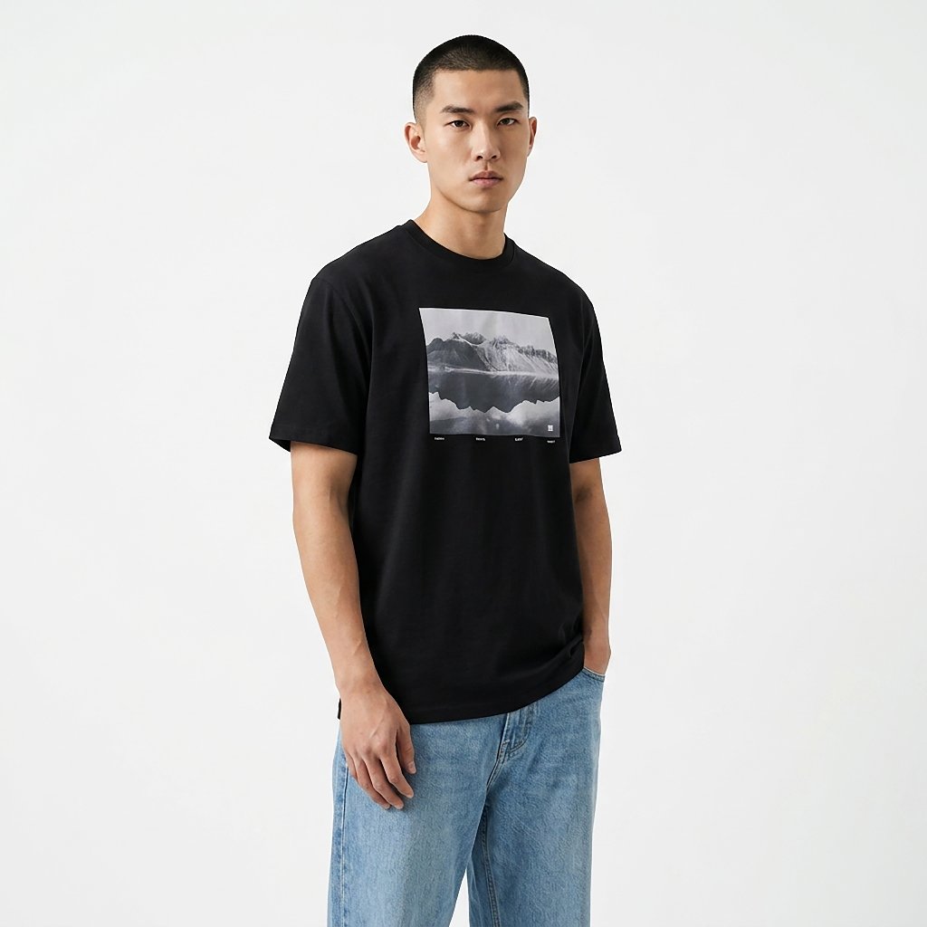 TRIPLE Tshirt Regular Fit (YTS 164 BLK) - Black