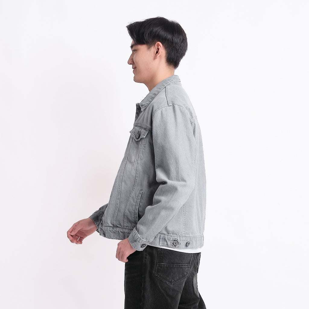 TRIPLE Jaket Denim Slim Fit (JK DNM 555 06 BWC)