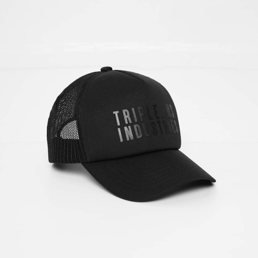 TRIPLE Topi Casual Unisex (CAPS 39 BLK) - Black