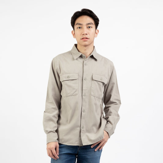 TRIPLE Kemeja Overshirt (LS 555)