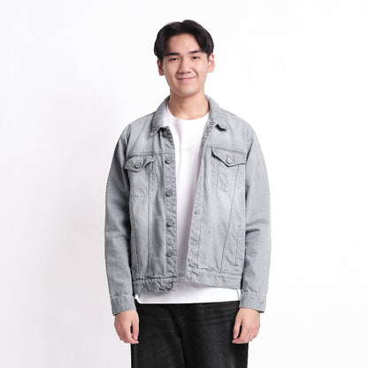 TRIPLE Jaket Denim Slim Fit (JK DNM 555 06 BWC)
