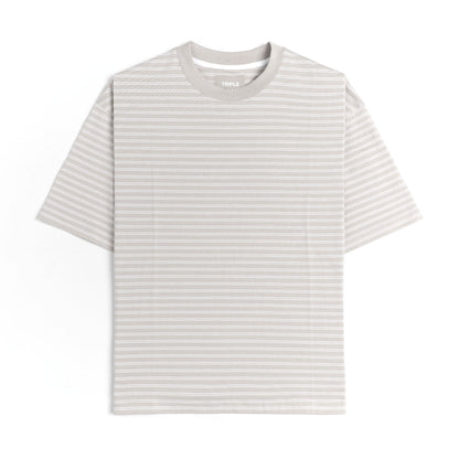 TRIPLE Stripe Boxy Tee (YSS 001)
