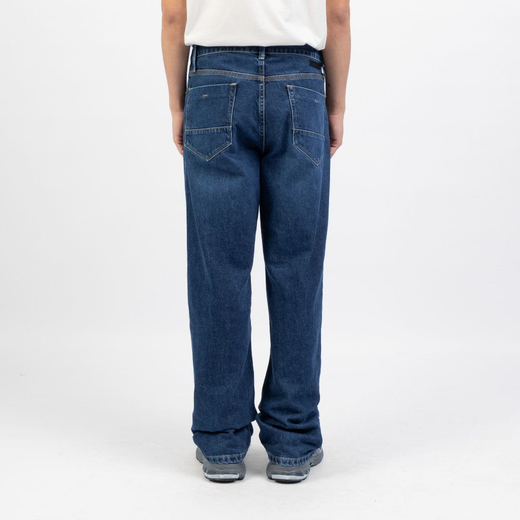 TRIPLE Celana Loose Jeans Non Stretch (363 899 01 BWB)