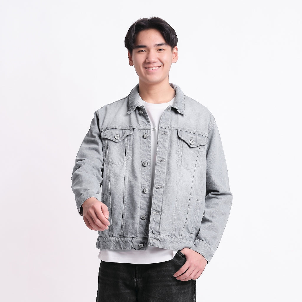 TRIPLE Jaket Denim Slim Fit (JK DNM 555 06 BWC)