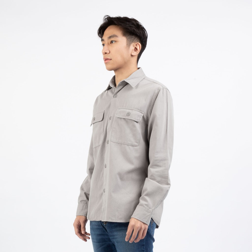 TRIPLE Kemeja Overshirt (LS 555)