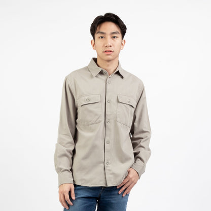 TRIPLE Kemeja Overshirt (LS 555)