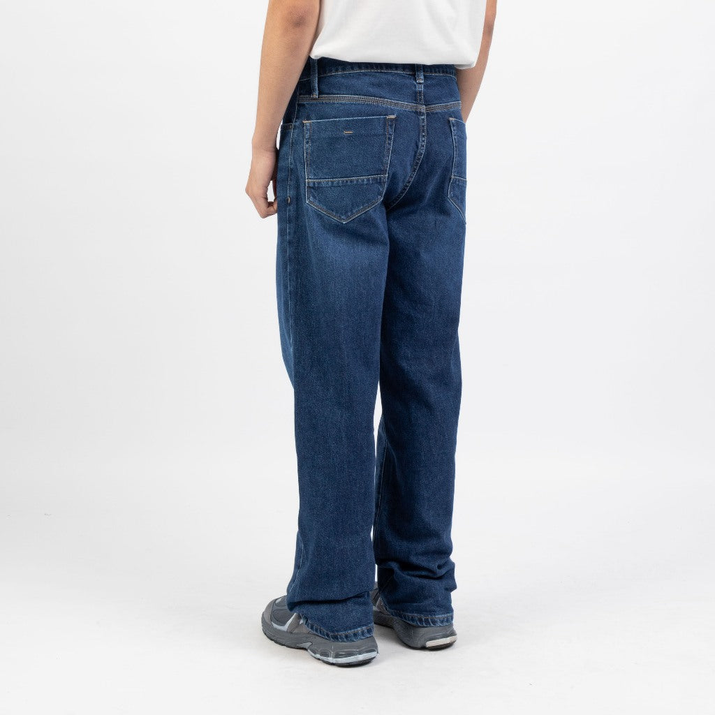 TRIPLE Celana Loose Jeans Non Stretch (363 899 01 BWB)