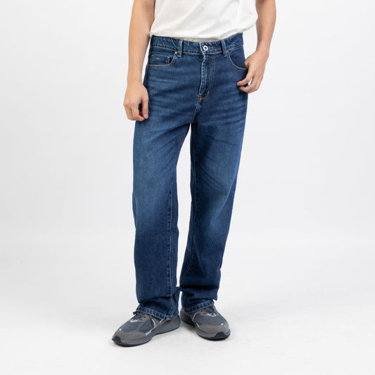 TRIPLE Celana Loose Jeans Non Stretch (363 899 01 BWB)