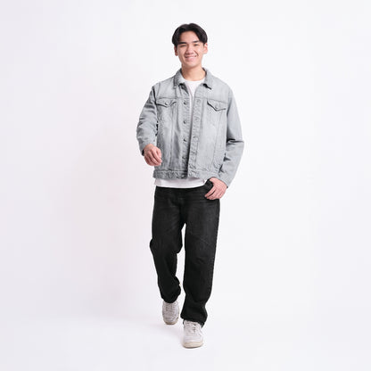 TRIPLE Jaket Denim Slim Fit (JK DNM 555 06 BWC)