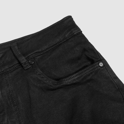 TRIPLE Celana Jeans Reguler Fit Super Black Stretch
