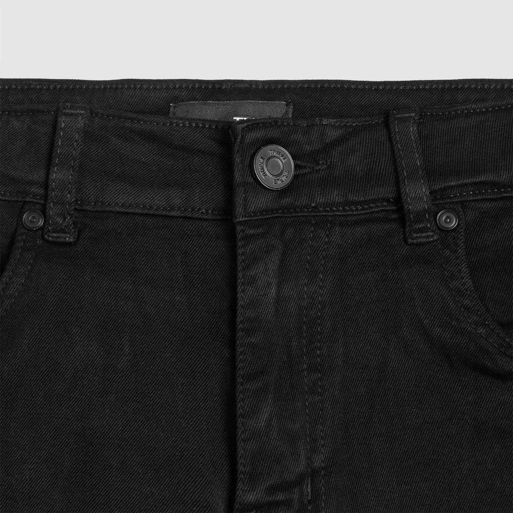 TRIPLE Celana Jeans Reguler Fit Super Black Stretch