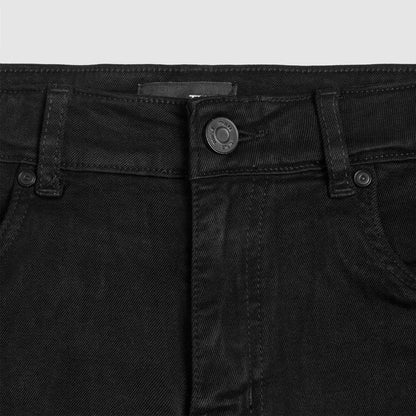 TRIPLE Celana Jeans Reguler Fit Super Black Stretch