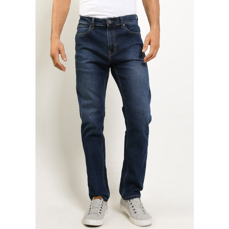 TRIPLE Celana Jeans Regular Slim Stretch (94 858 BWB)