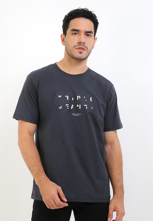 Tshirt Regular Fit | YTS 132 - Dark Grey