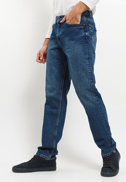 Celana Jeans Non Stretch Regular Slim | 191 858 - Medium Wash