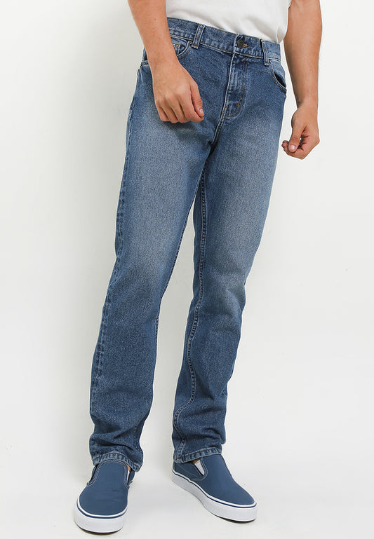 Celana Jeans Non Stretch Regular Slim | 191 858 - Light Wash A