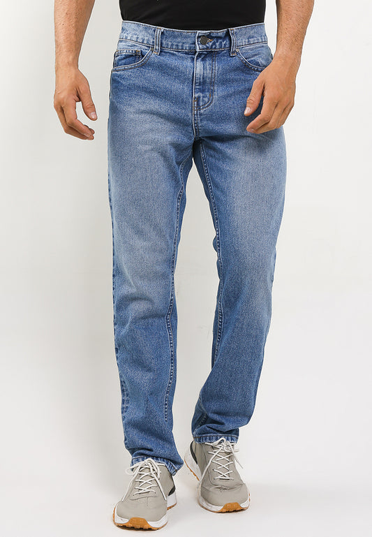 Celana Jeans Non Stretch Regular Slim | 191 858 - Super Light Wash