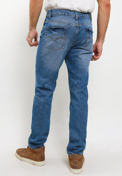 Celana Jeans Non Stretch Regular Slim | 191 858 - Light Wash B