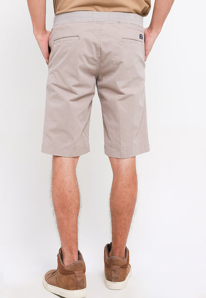 Celana Pendek Chinos Stretch | 261 848S - Mid Grey