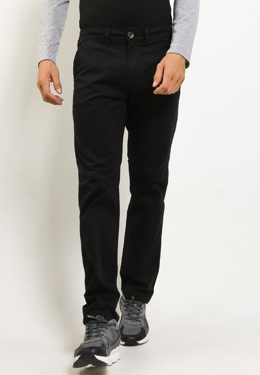 Celana Panjang Chinos Regular Slim | 261 858 - Black